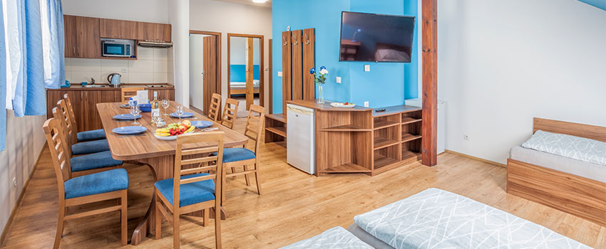 Modrý apartmán