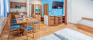 Modrý apartmán
