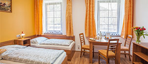 Oranžový apartmán