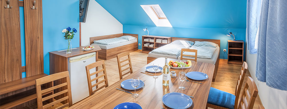 Modrý apartmán