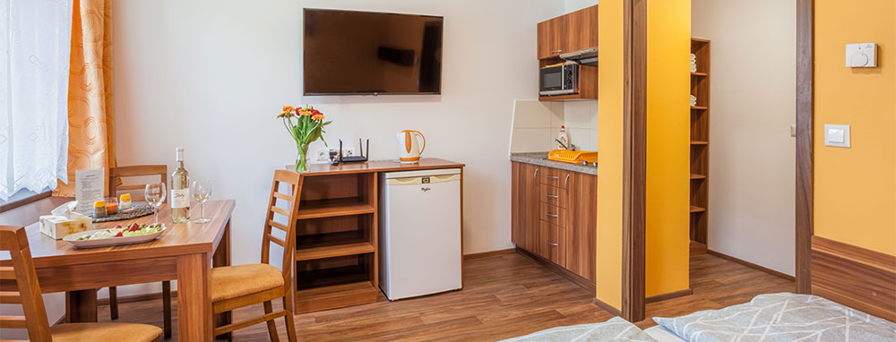 Oranžový apartmán